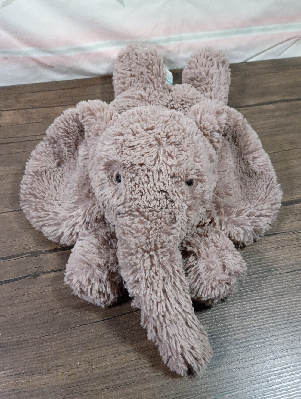 Jellycat Smudge Elephant Brown Taupe Plush Soft Stuffed Animal  Medium